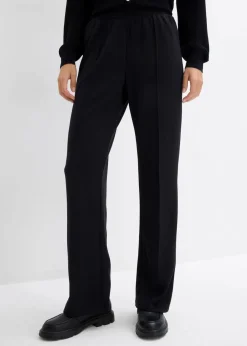 bonprix Bekleidung·Blusen & Tuniken|Bekleidung·Kleider^Sweathose aus softem Viskose-Mix schwarz