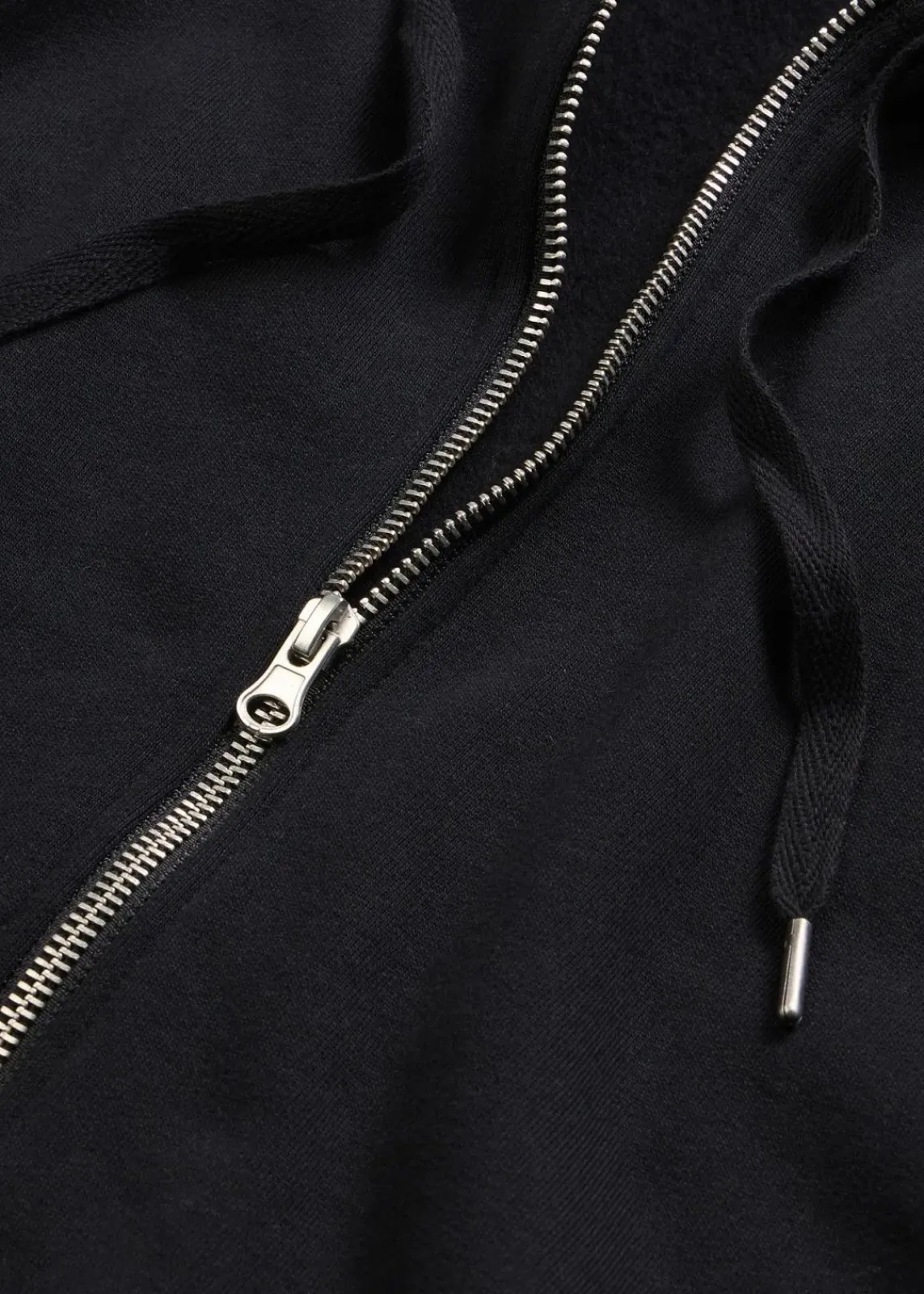 bonprix Sweat|Basics^Sweatjacke aus reiner Bio-Baumwolle schwarz