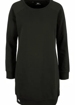 bonprix Bekleidung·Röcke|Bekleidung·Blusen & Tuniken^Sweatkleid schwarz