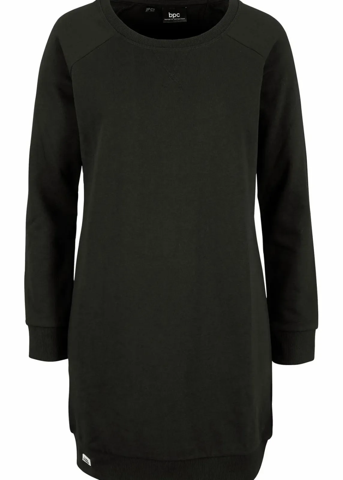 bonprix Bekleidung·Röcke|Bekleidung·Blusen & Tuniken^Sweatkleid schwarz