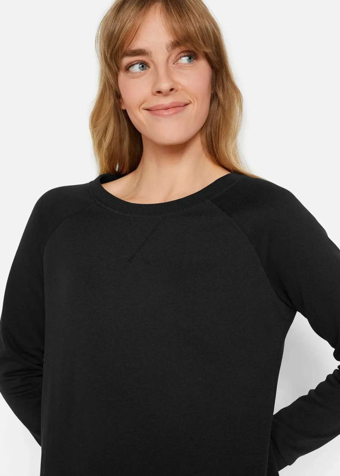 bonprix Bekleidung·Röcke|Bekleidung·Blusen & Tuniken^Sweatkleid schwarz