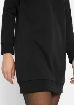 bonprix Bekleidung·Röcke|Bekleidung·Blusen & Tuniken^Sweatkleid schwarz