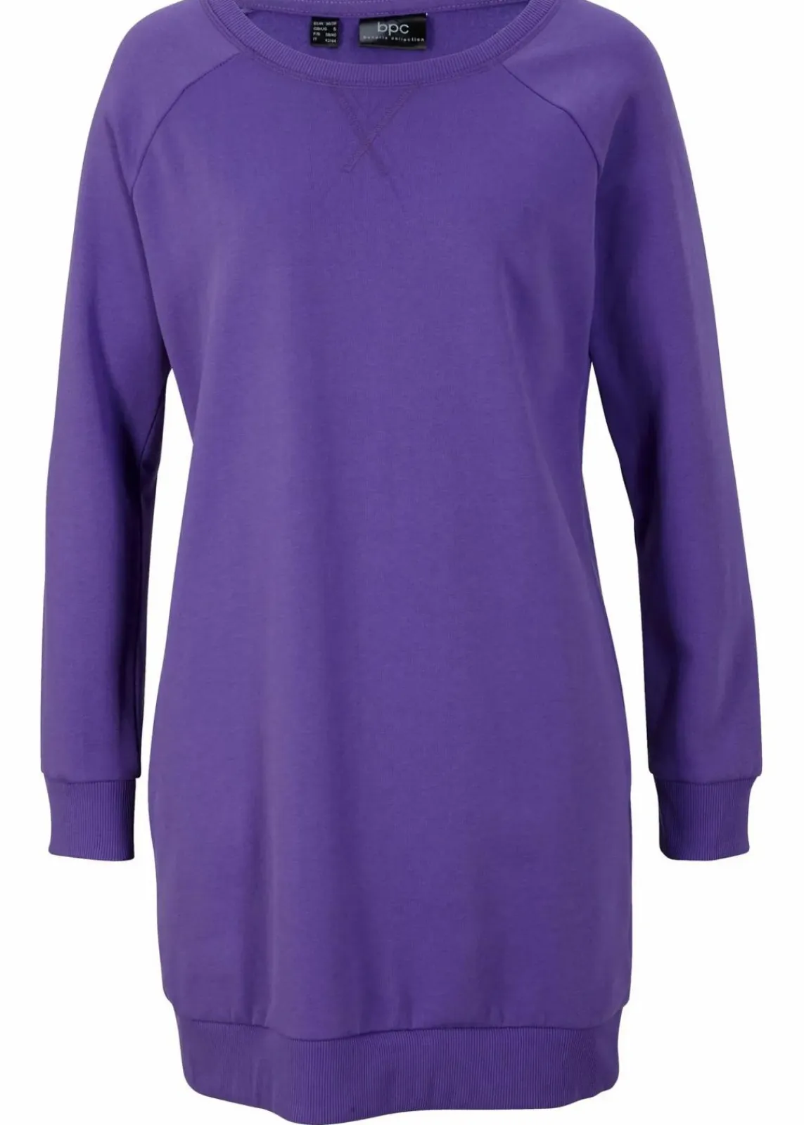 bonprix Kleider|Sweat^Sweatkleid hyazinthenlila