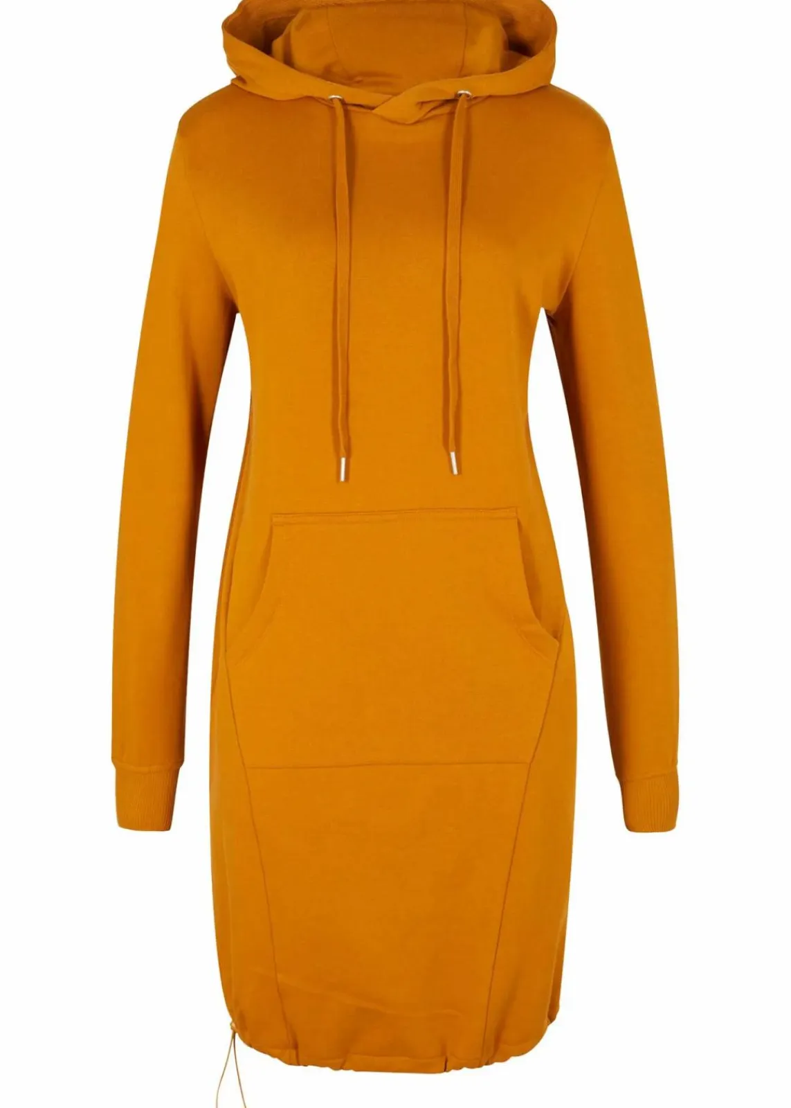 bonprix Kleider|Sweat^Sweatkleid aus Baumwoll-Mix rehbraun