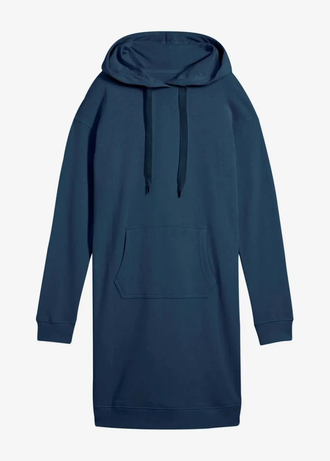 bonprix Kleider|Sweat^Sweatkleid mit Bio-Baumwolle dunkelblau