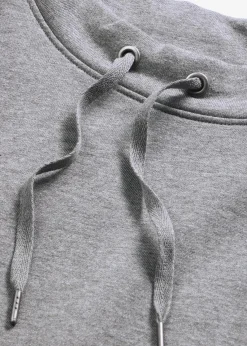 bonprix Sweat|Basics^Sweatshirt aus reiner Bio-Baumwolle grau meliert meliert