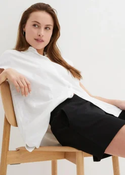 bonprix Bekleidung·Outdoorbekleidung|Bekleidung·Kleider^Sweat-Shorts schwarz