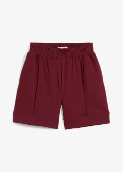 bonprix Bekleidung·Outdoorbekleidung|Bekleidung·Blusen & Tuniken^Sweat-Shorts aus Baumwoll-Mix ahornrot
