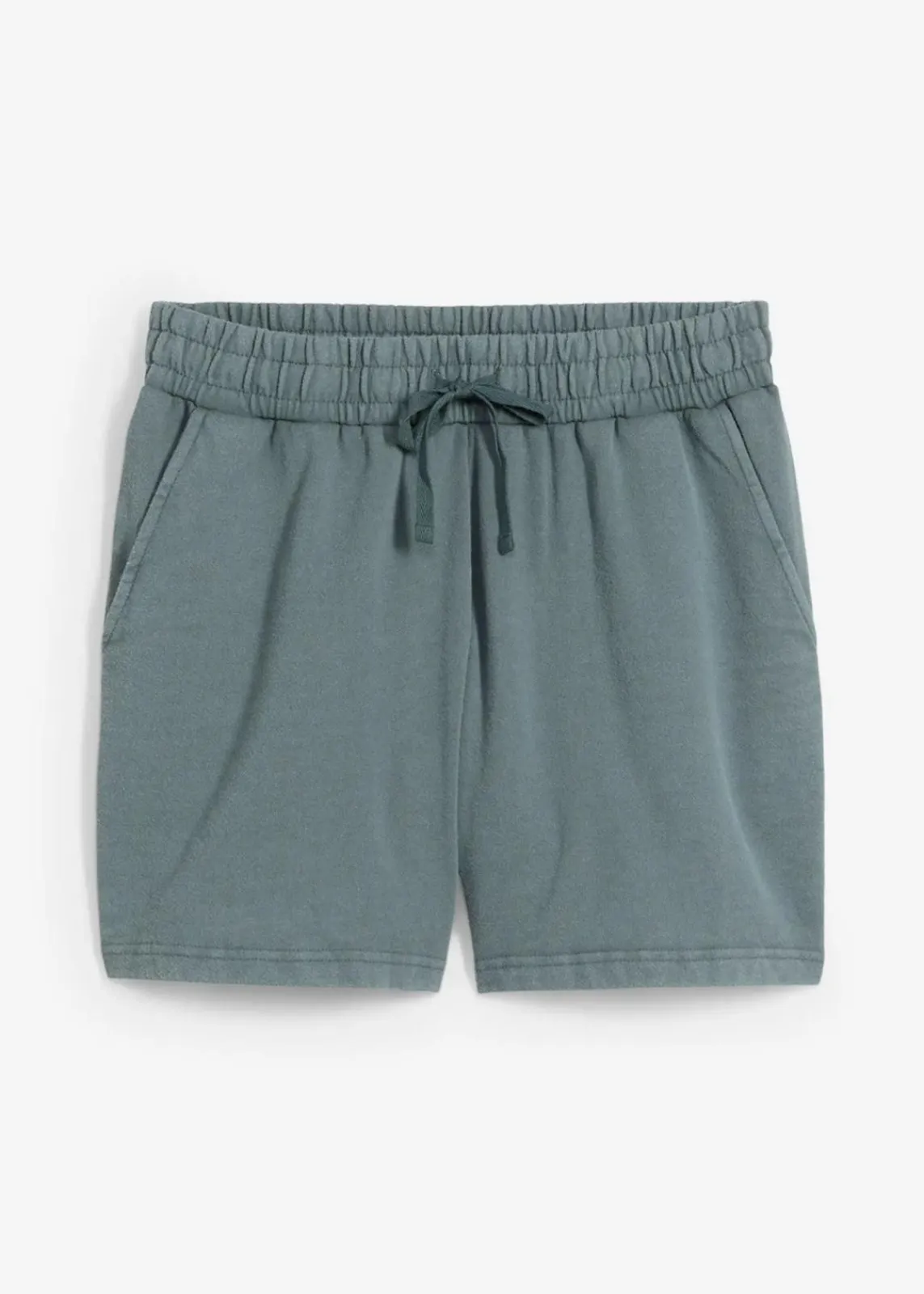 bonprix Bekleidung·Outdoorbekleidung|Bekleidung·Blusen & Tuniken^Sweat-Shorts aus reiner Baumwolle eukalyptusgrün