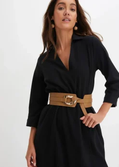 bonprix Gürtel|Schuhe & Accessoires In Spezialgrößen·Gürtel^Taillengürtel camel/goldfarben