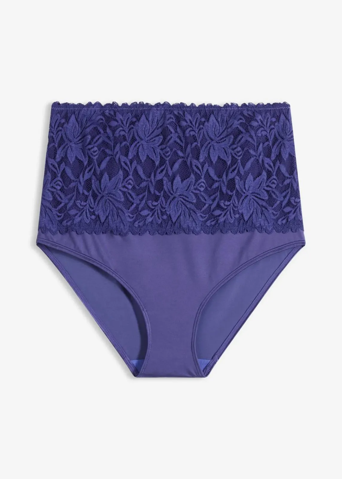 bonprix Wäsche·Dessous|Wäsche·Höschen^Taillenpanty mit zarter Spitze dunkelblau