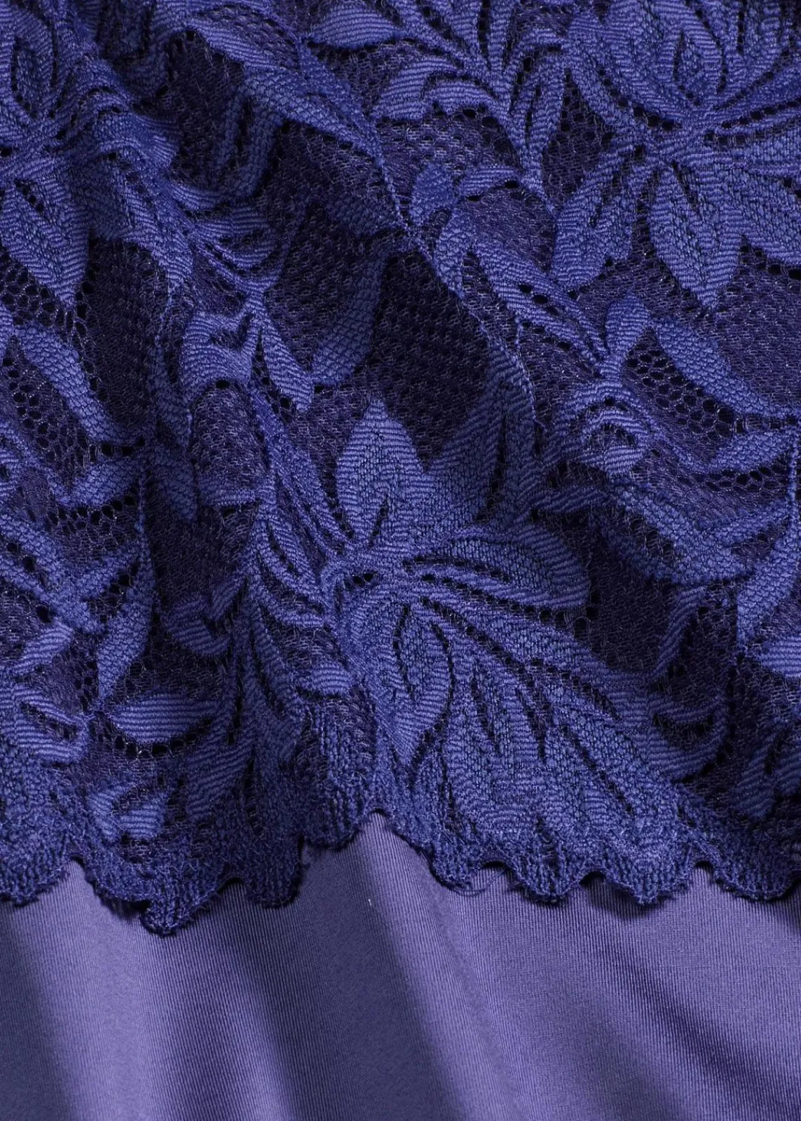bonprix Wäsche·Dessous|Wäsche·Höschen^Taillenpanty mit zarter Spitze dunkelblau