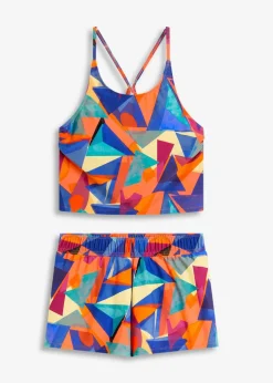 bonprix Nachhaltigere Materialien|Tankinis^Tankini (2-tlg.Set) mit Shorts bunt bedruckt