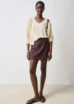 bonprix Shirts & Tops^Tanktop aus reinem Leinen hellsand