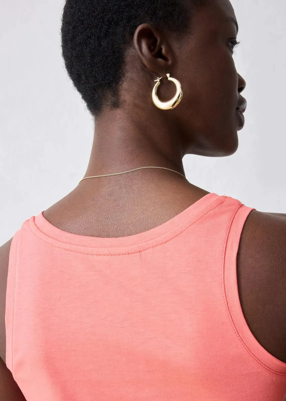 bonprix Shirts & Tops|Premium^Tanktop mit Seidenanteil helllachs