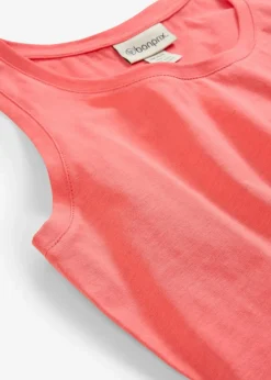 bonprix Shirts & Tops|Premium^Tanktop mit Seidenanteil helllachs