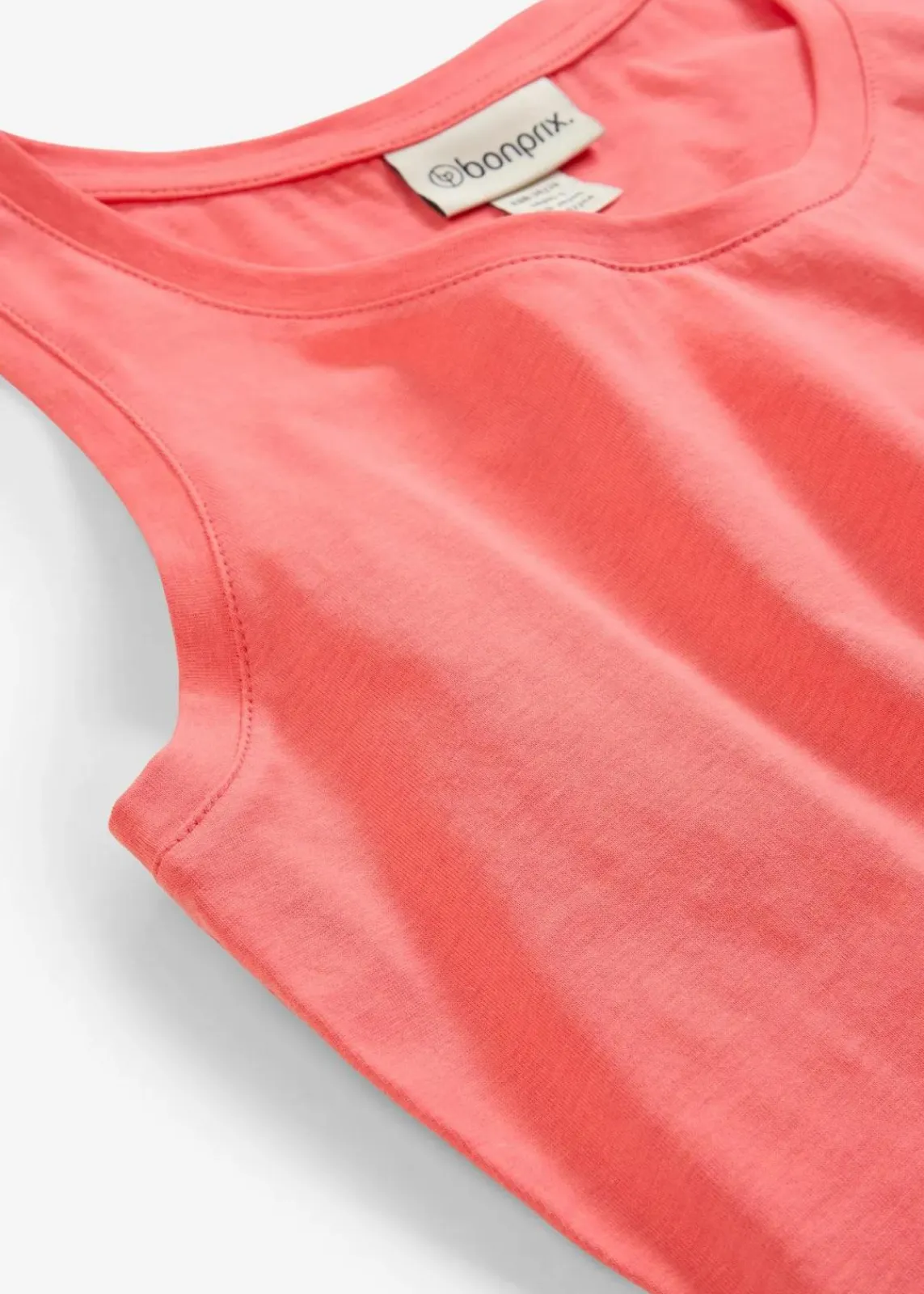 bonprix Shirts & Tops|Premium^Tanktop mit Seidenanteil helllachs