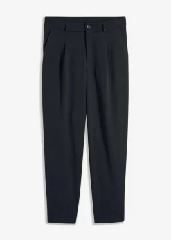 bonprix Nachhaltigere Materialien|Hosen^Tapered 7/8-Hose schwarz
