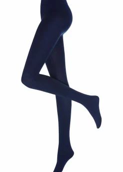 bonprix Wäsche·Socken & Strumpfhosen|Thermounterwäsche^Thermo Fleece Strumpfhose 140den dunkelblau