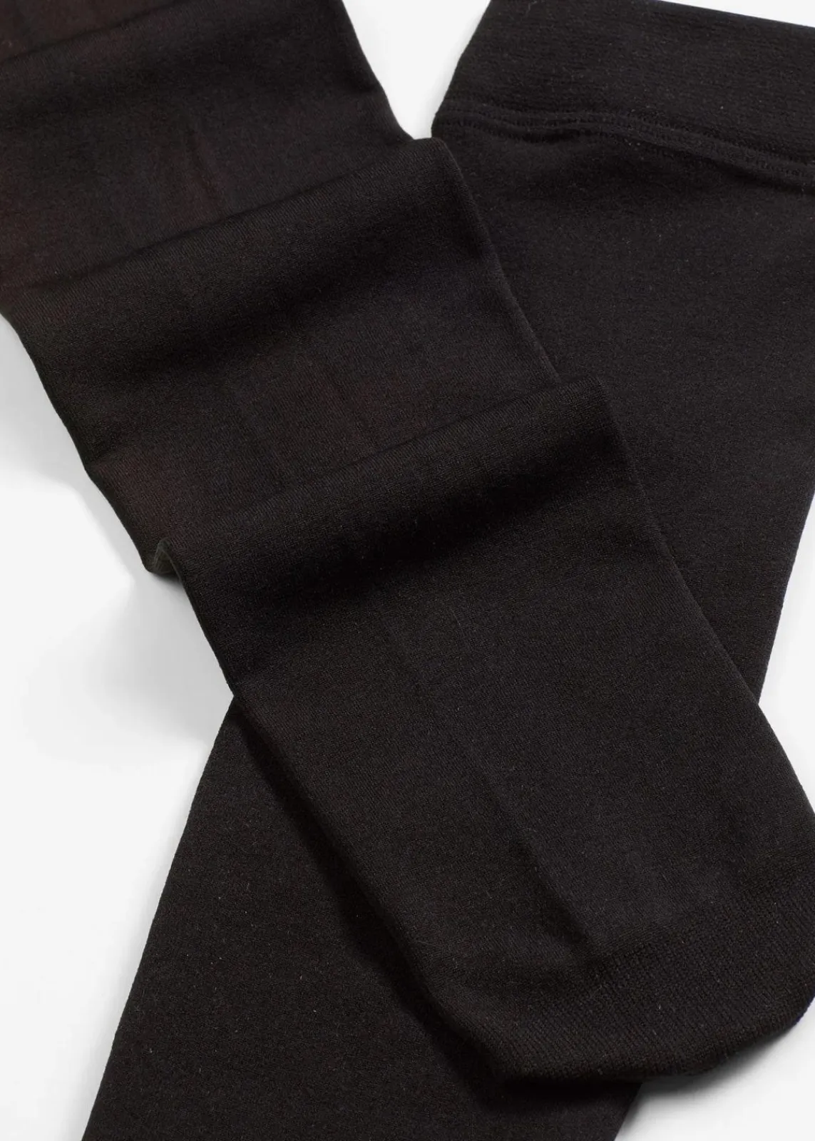 bonprix Thermounterwäsche|Socken & Strumpfhosen^Thermo Kniestrümpfe 120den in Feinstrumpfqualität mit Innenfleece (3er Pack) schwarz