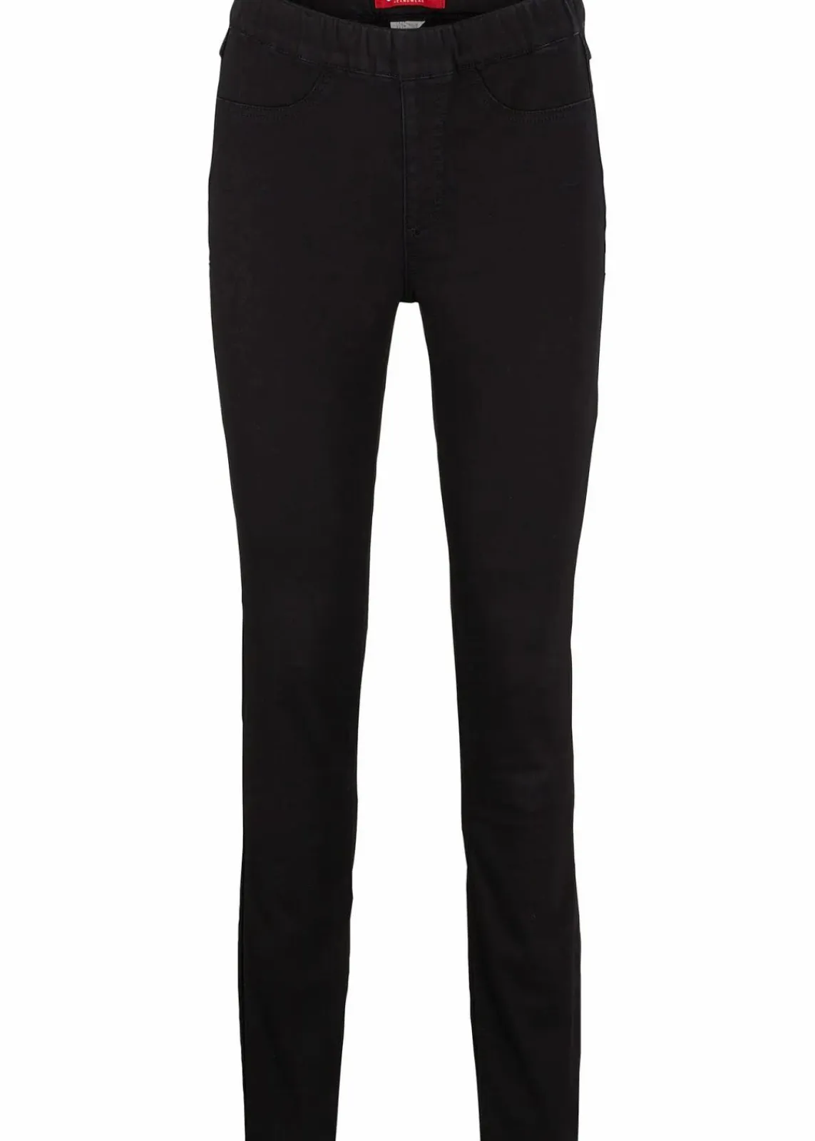 bonprix Bekleidung·Shirts & Tops|Kurzgrößen^Thermo-Jeggings Mid Waist schwarz