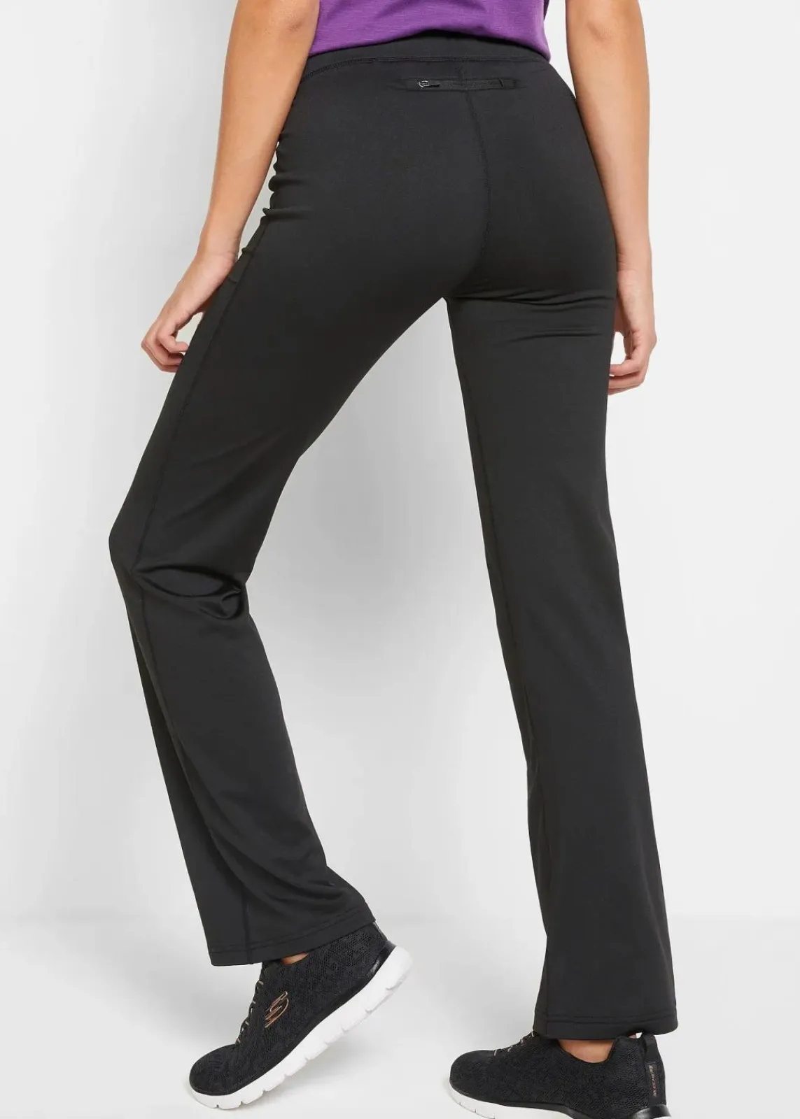 bonprix Bekleidung·Sweat|Bekleidung·Kleider^Thermo-Leggings, ausgestellt schwarz