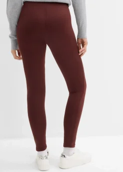bonprix Hosen|Thermobekleidung^Thermo-Leggings mit Bequembund kaffeebraun