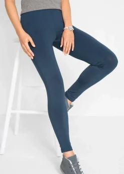 bonprix Hosen|Thermobekleidung^Thermo-Leggings mit Bequembund dunkelblau