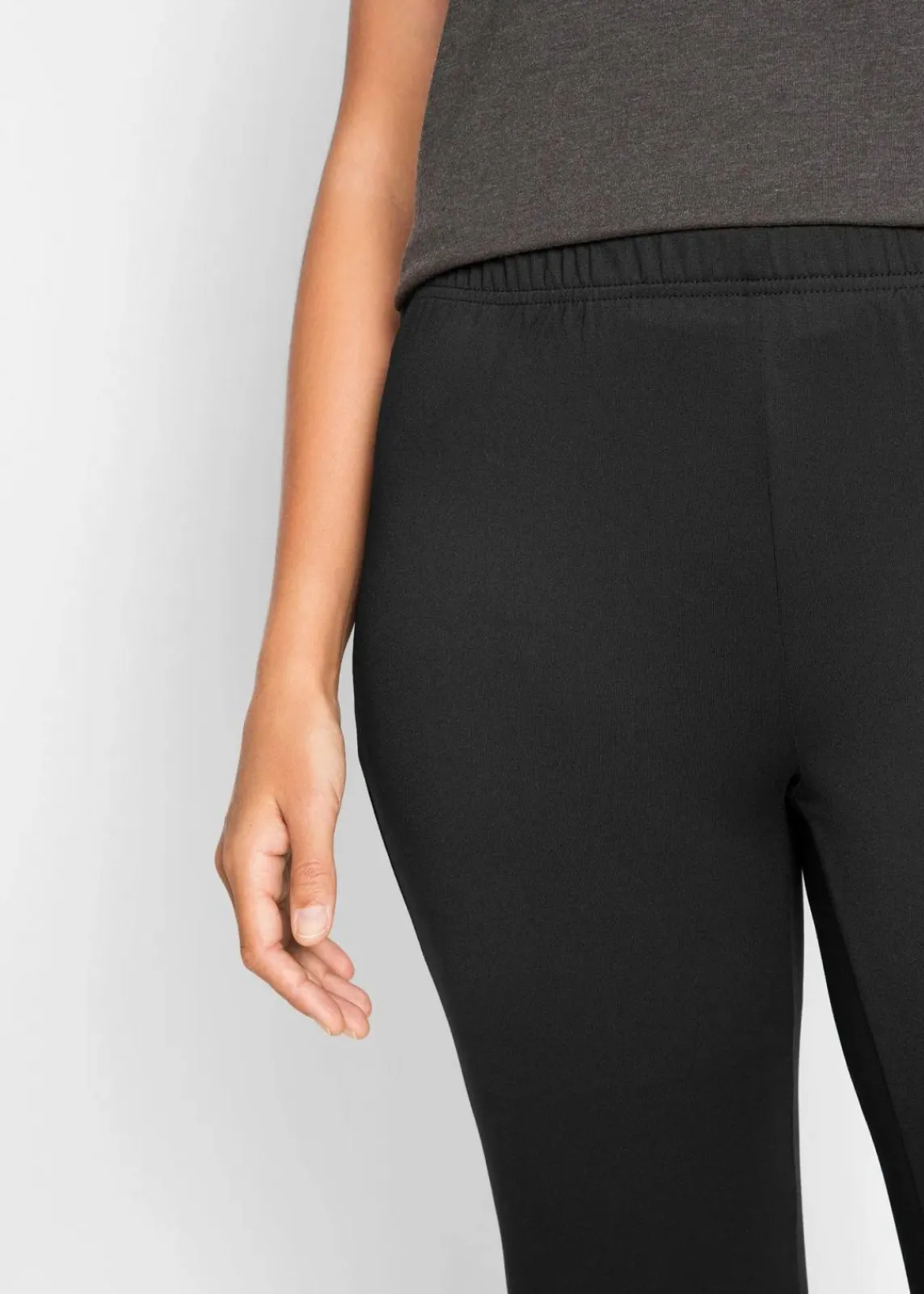 bonprix Bekleidung·Kleider|Thermobekleidung^Thermo-Leggings mit Bequembund schwarz