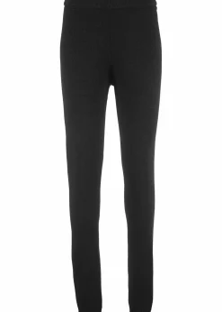 bonprix Bekleidung·Kleider|Thermobekleidung^Thermo-Leggings mit Rippbund schwarz