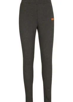 bonprix Hosen|Bekleidung·Kleider^Thermo-Leggings mit Teddyfutter anthrazit meliert