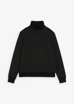 bonprix Outdoorbekleidung|Shirts & Tops^Thermoshirt mit Rollkragen schwarz