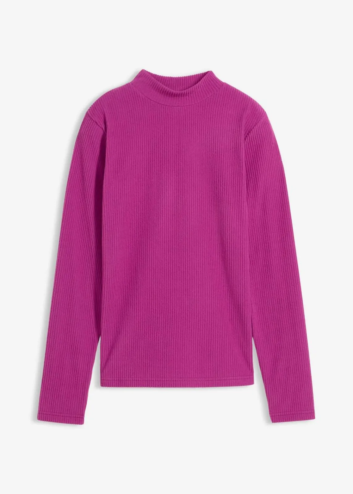 bonprix Outdoorbekleidung|Thermobekleidung^Thermoshirt mit Stehkragen dunkelfuchsia