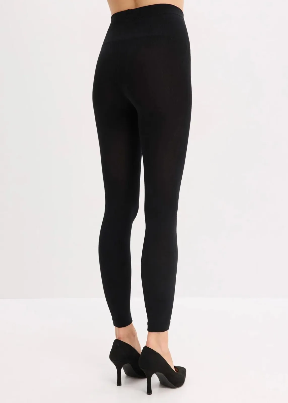 bonprix Bekleidung·Kleider|Nachhaltigere Materialien^Thermo-Strumpfleggings 140den schwarz