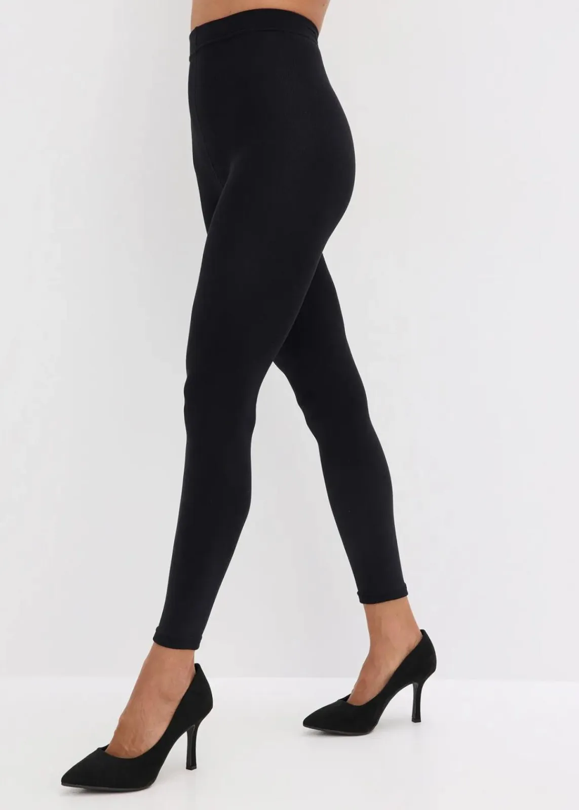 bonprix Bekleidung·Kleider|Thermounterwäsche^Thermo-Strumpfleggings 140den schwarz