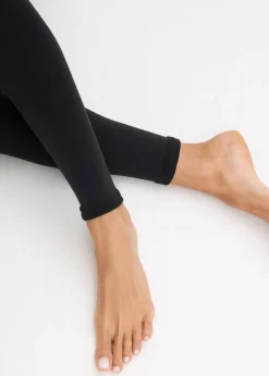 bonprix Bekleidung·Kleider|Thermounterwäsche^Thermo-Strumpfleggings 140den schwarz