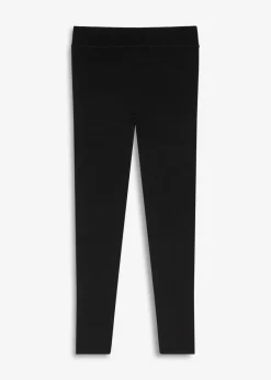 bonprix Bekleidung·Kleider|Thermounterwäsche^Thermo-Strumpfleggings mit weichem Innenfleece schwarz