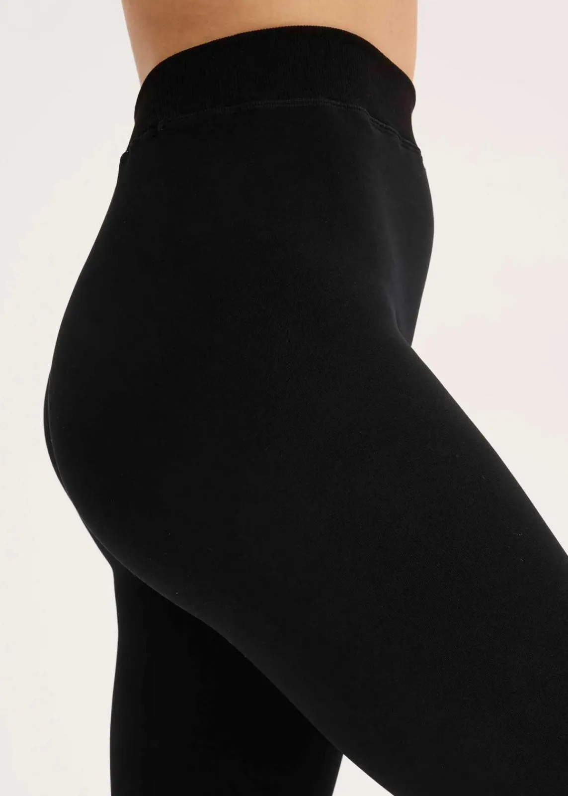 bonprix Bekleidung·Kleider|Thermounterwäsche^Thermo-Strumpfleggings mit weichem Innenfleece schwarz