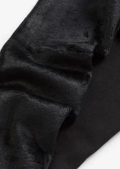 bonprix Bekleidung·Kleider|Thermounterwäsche^Thermo-Strumpfleggings mit weichem Innenfleece schwarz