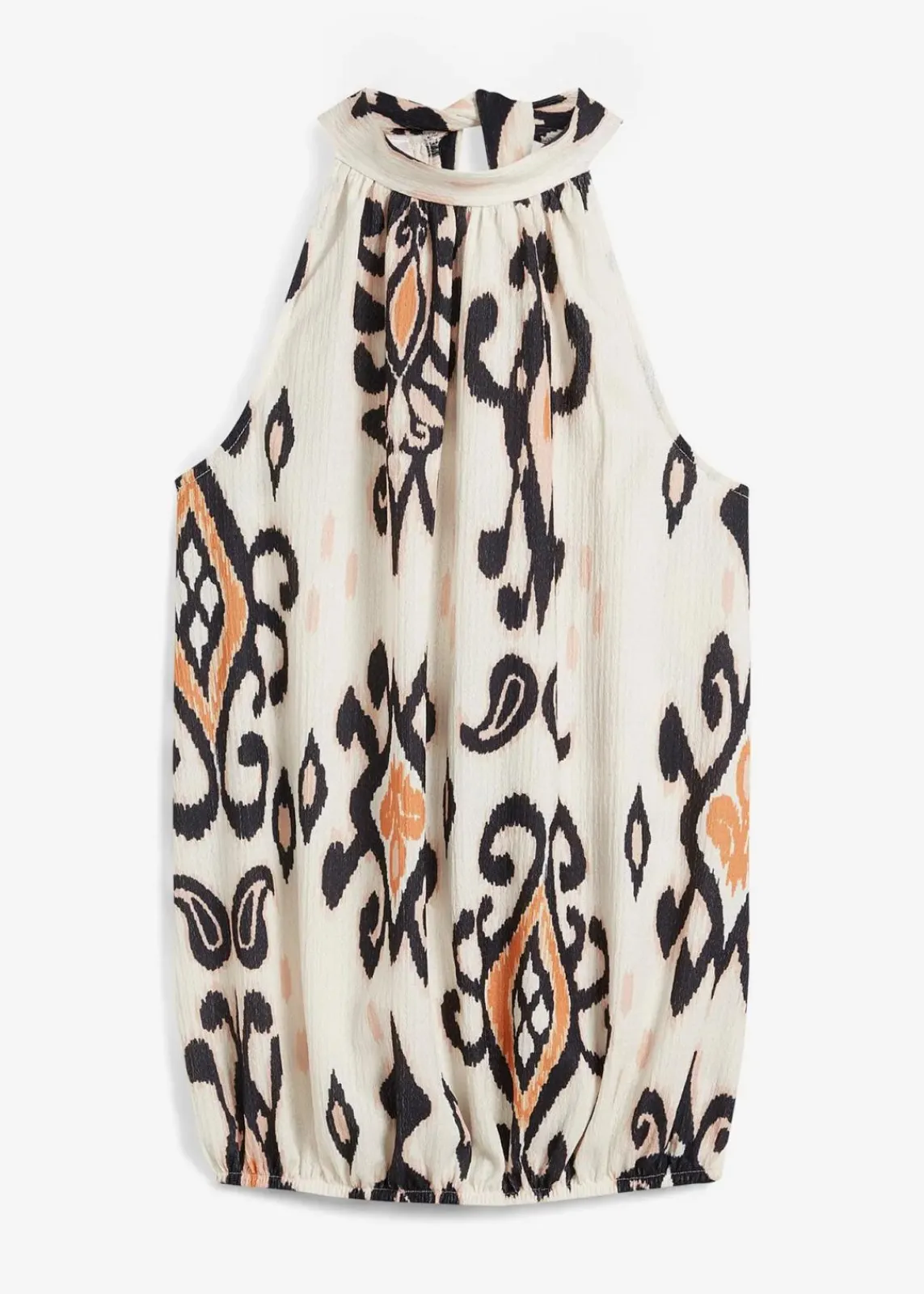 bonprix Zweiteiler & Sets|Shirts & Tops^Top natur/schwarz/sonnenbraun/latte macchiato bedruckt