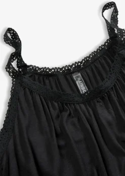 bonprix Shirts & Tops^Top aus fließender Viskose schwarz