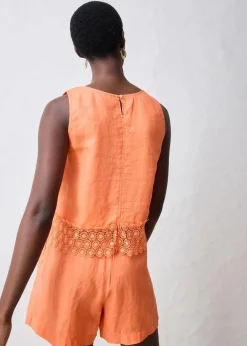 bonprix Bekleidung·Jacken & Mäntel|Premium^Top aus reinem Leinen mango