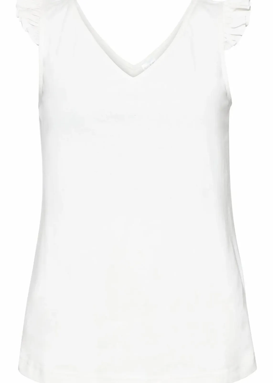 bonprix Shirts & Tops|Nachhaltigere Materialien^Top aus reiner Bio-Baumwolle wollweiß