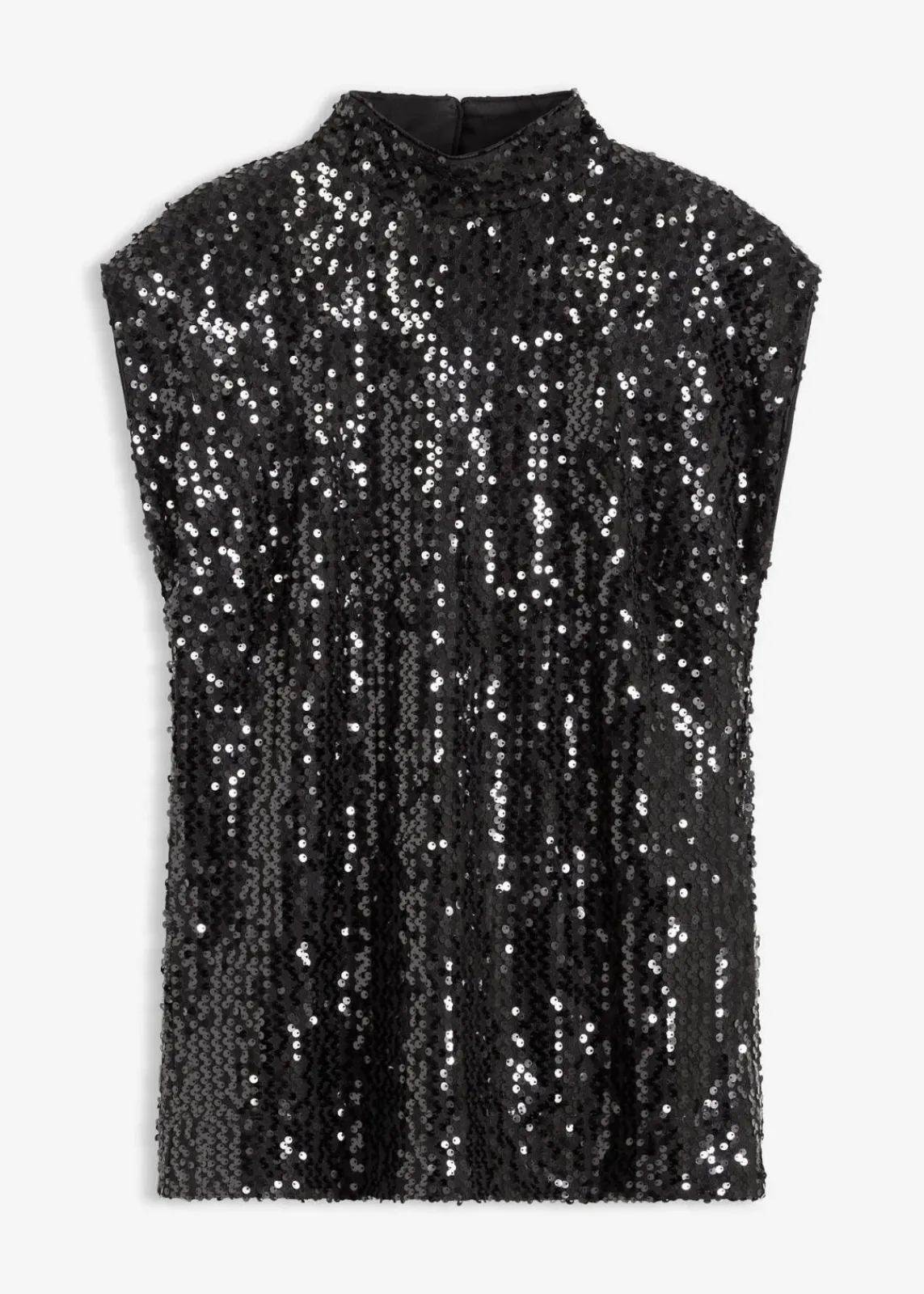 bonprix Shirts & Tops^Top mit Pailletten schwarz