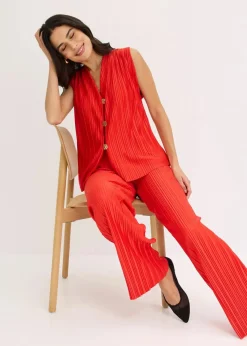 bonprix Shirts & Tops^Top mit Plissee erdbeere