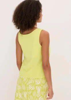 bonprix Shirts & Tops^Top mit Twist-Detail zitrusgelb