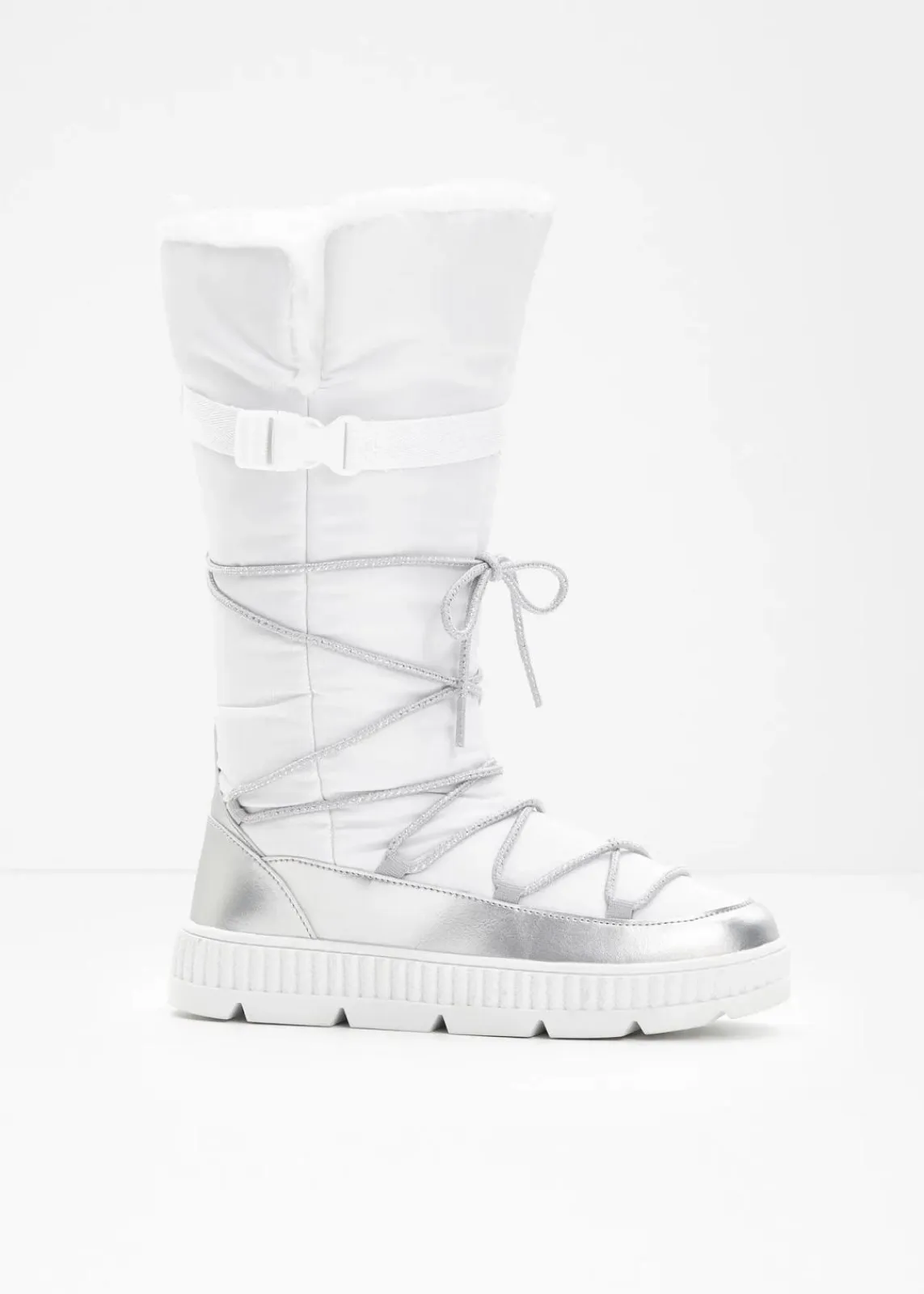 bonprix Outdoorbekleidung|Sport- & Trekkingschuhe^Trekking-Boots weiß/silber