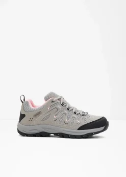 bonprix Outdoorbekleidung|Sport- & Trekkingschuhe^Trekkingschuh grau/pink