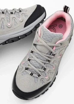 bonprix Outdoorbekleidung|Sport- & Trekkingschuhe^Trekkingschuh grau/pink