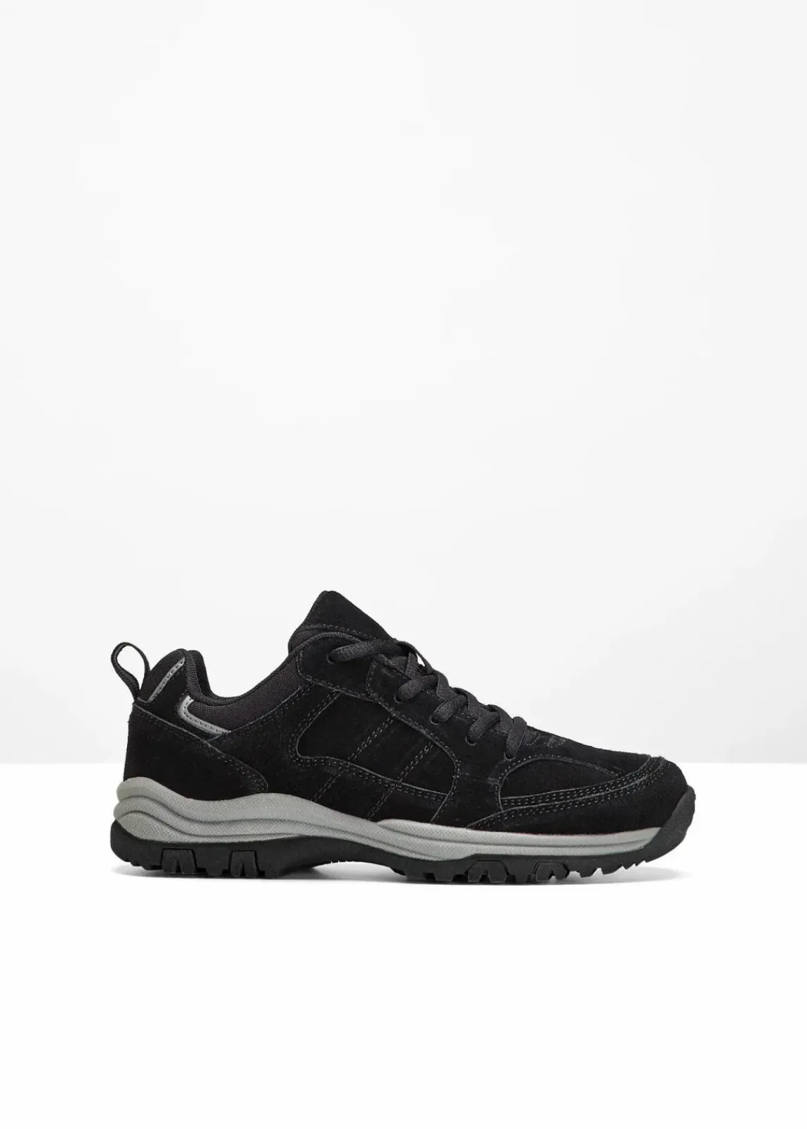 bonprix Sneaker|Sport- & Trekkingschuhe^Trekkingschuhe aus Veloursleder schwarz